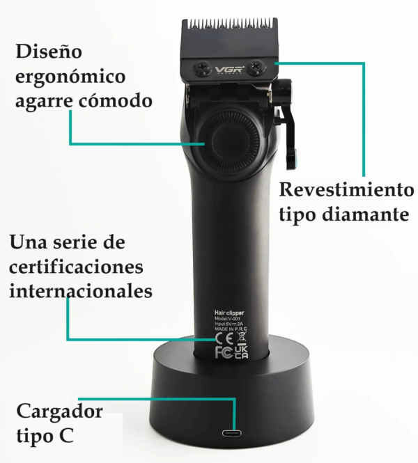 Máquina Peluquera VGR 001