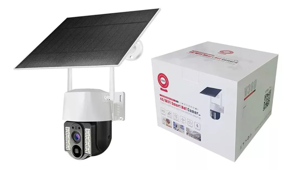 Cámara de Seguridad WiFi PTZ V380 Pro 1080p con Pantalla