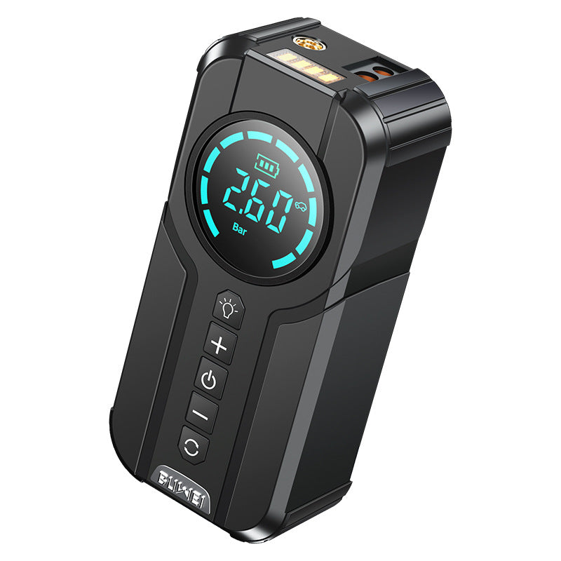 Arrancador Portátil 12V con Compresor de Aire – 8000mAh, 600A, 150 PSI