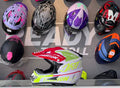 Gray helmet for bikers