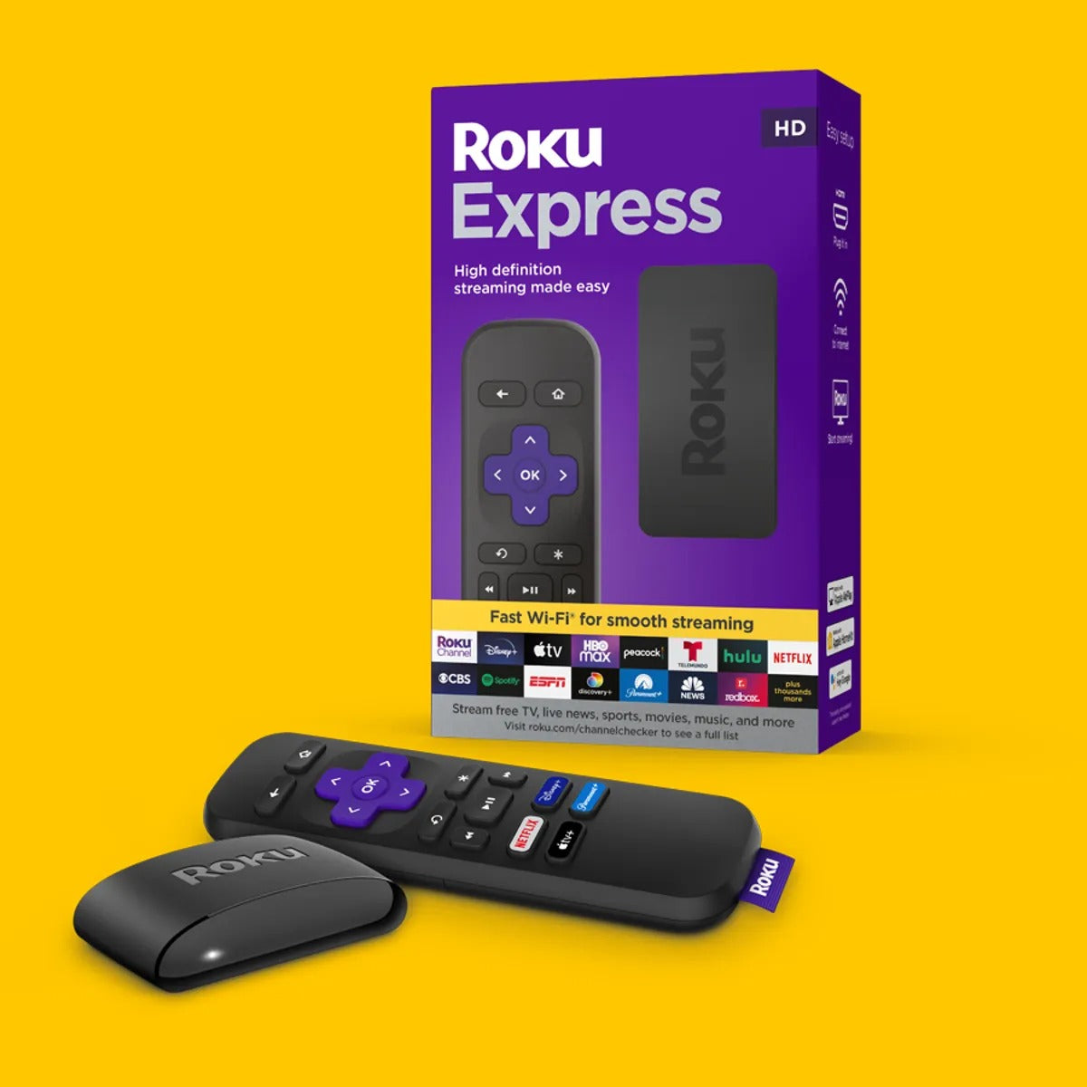 Roku Express HD Reproductor de Streaming Full HD 1080p