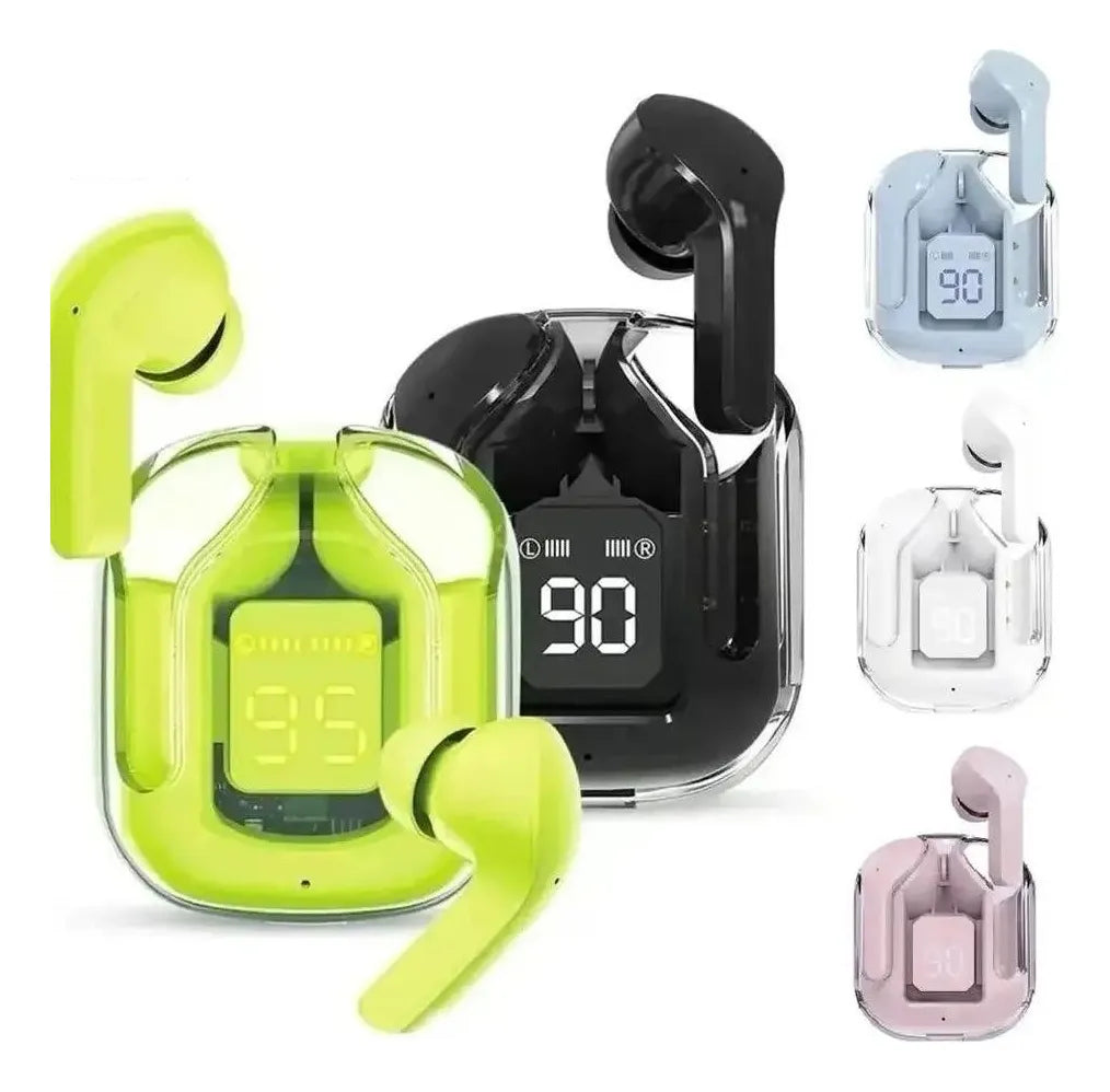 Audífonos inalámbricos BT30 Bluetooth con pantalla LED