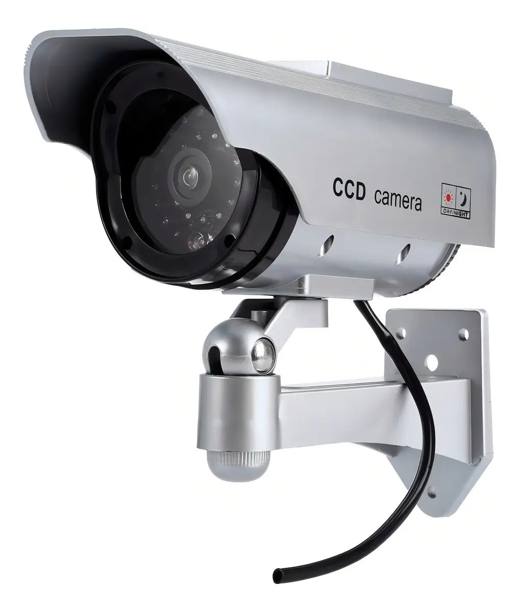 Cámara de Seguridad Simulada para Interior y Exterior con LED Intermitente