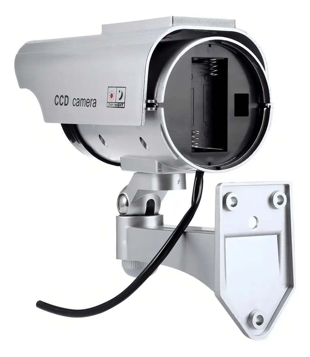 Cámara de Seguridad Simulada para Interior y Exterior con LED Intermitente