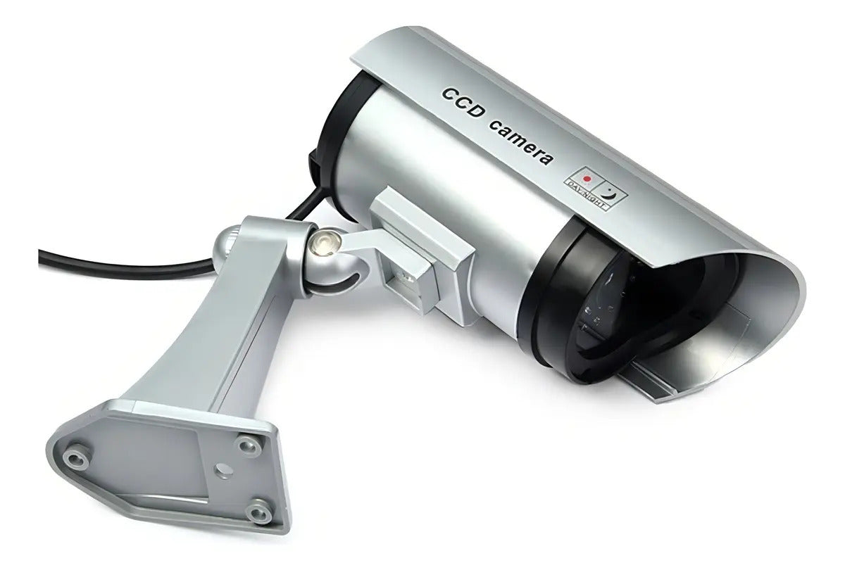 Cámara de Seguridad Simulada para Interior y Exterior con LED Intermitente