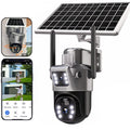 Cámara de Seguridad Solar Doble Lente 1080p